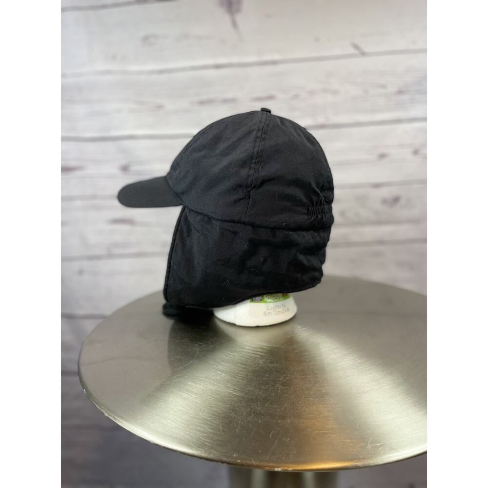 Carhartt Insulated Five Panel Ear Flap Trapper Hat Black L/XL Winter Cap - Picture 5 of 8